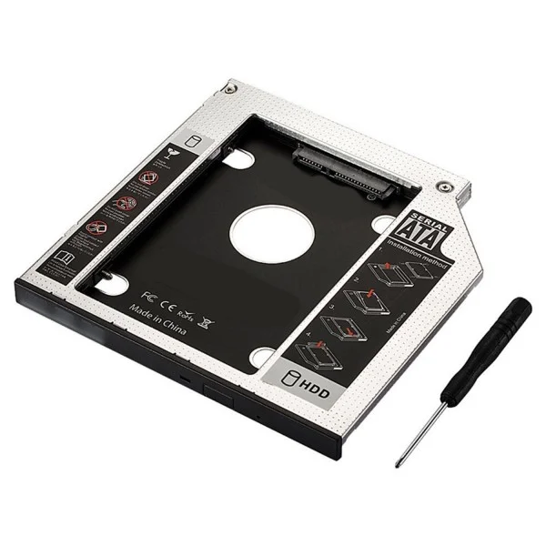 Ewent EW7003 Adapt.HDD/SSD para unid. &oacute;ptica 9.5mm