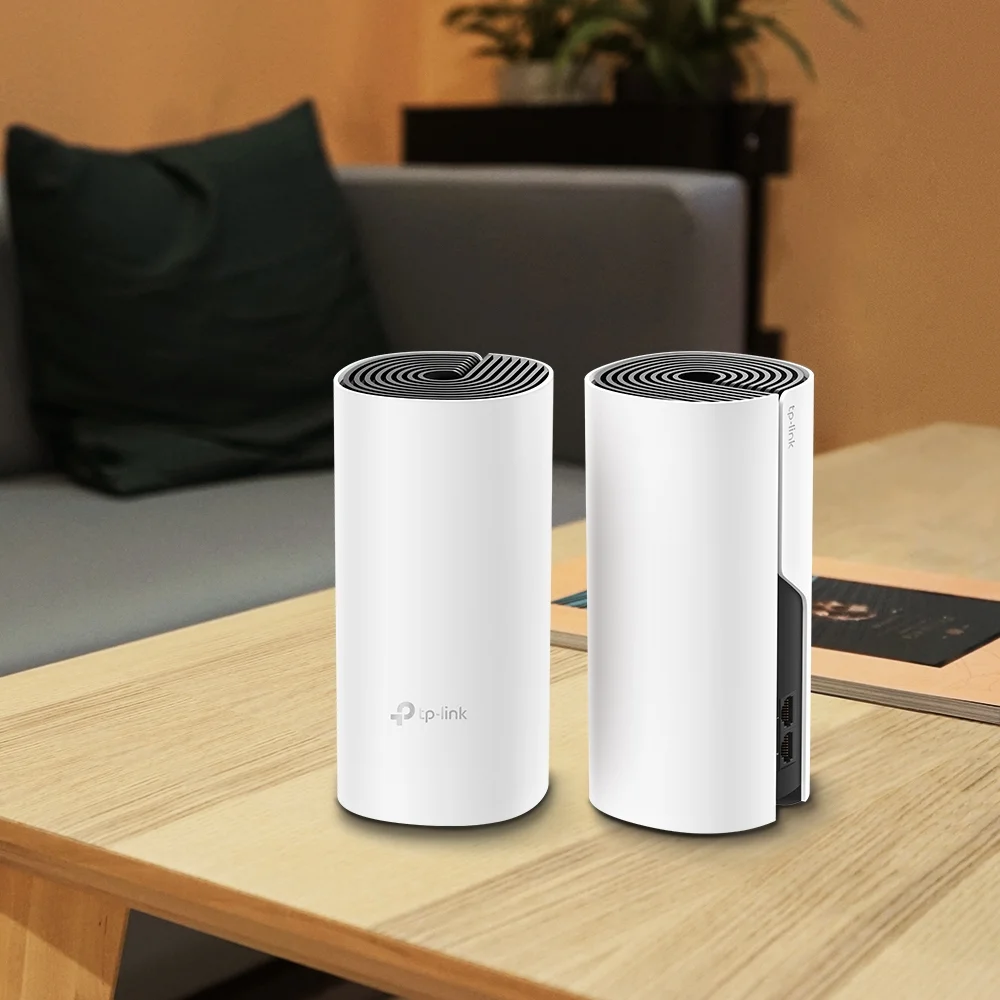 Sistema Mesh Tp-Link Deco M4 Ac1200 Dual-Band Wifi 5 Gigabit Pack-2