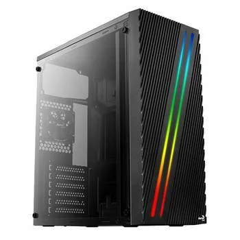 Caixa Semitorre Atx Aerocool Streak RGB Usb 3.0