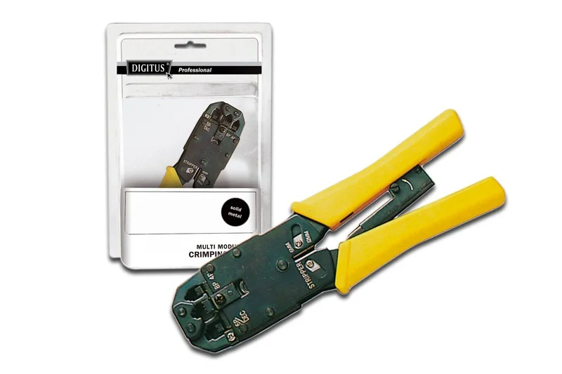 Ferramenta de Crimpagem Digitus Dn-94004 Amarelo