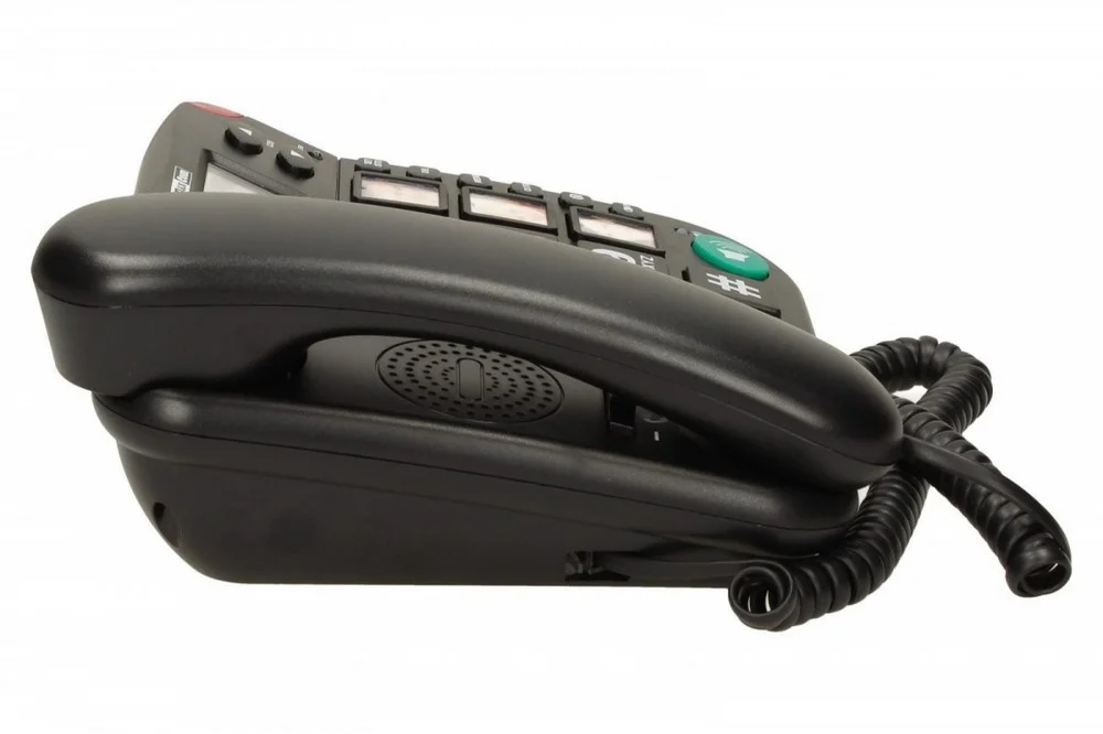 Tel&eacute;fono Fijo Maxcom Kxt480 Negro