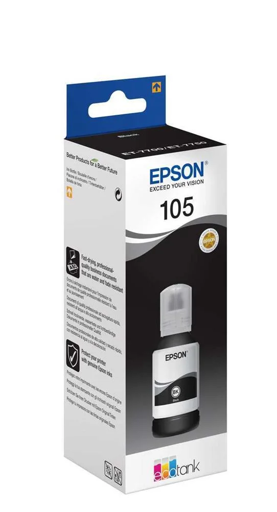 Epson Tinteiro T00q140 Preto 105 Ecotank Et-7700/.