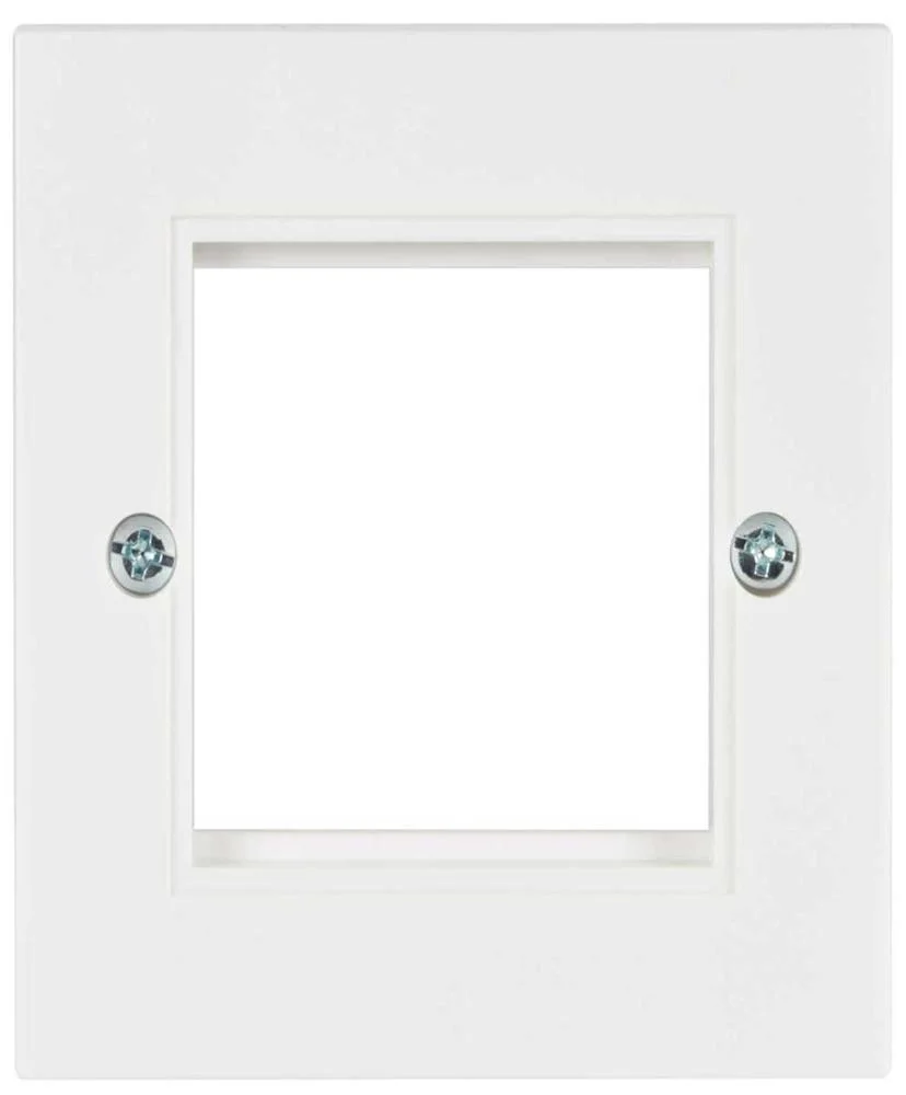 Single Gang Wall Plate Frame For 2 Modules