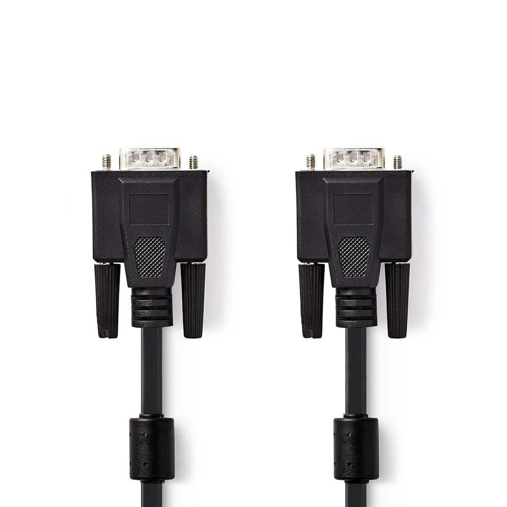 Cabo Vga  Vga Macho - Vga Macho  2,0 M  Negro
