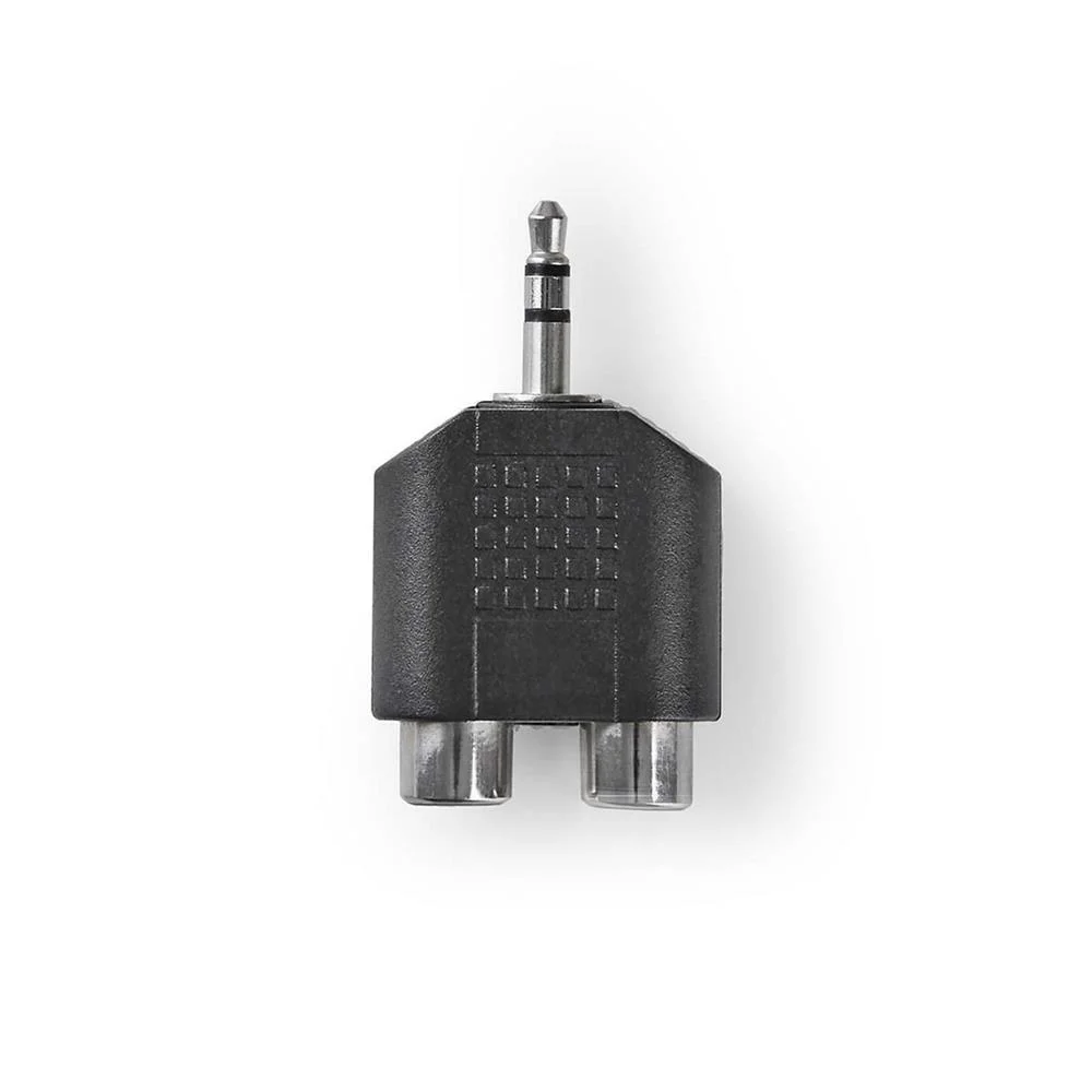 Adaptador de &Aacute;udio Est&eacute;reo  3,5 Mm Macho - 2x Rc.