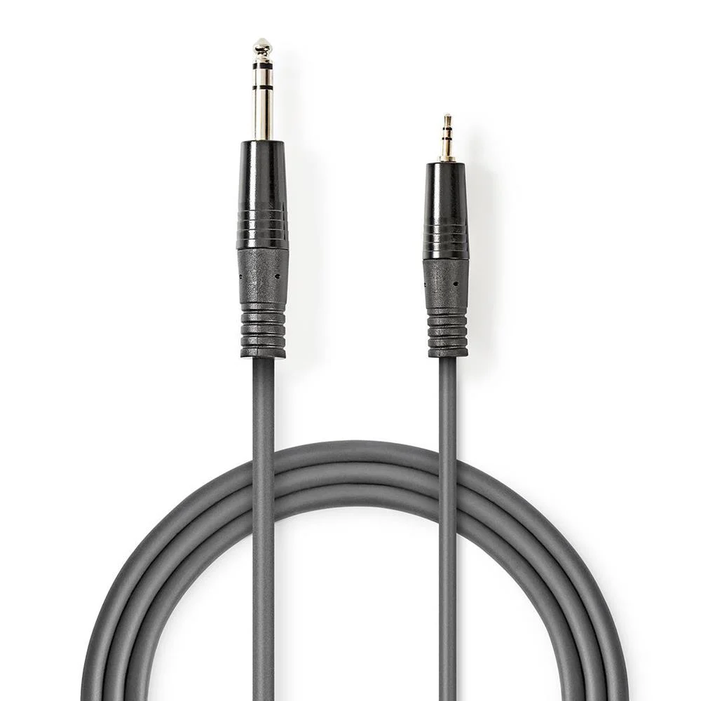 Cable de Audio Est&eacute;reo | 6,35 Mm Macho - 3,5 Mm M.