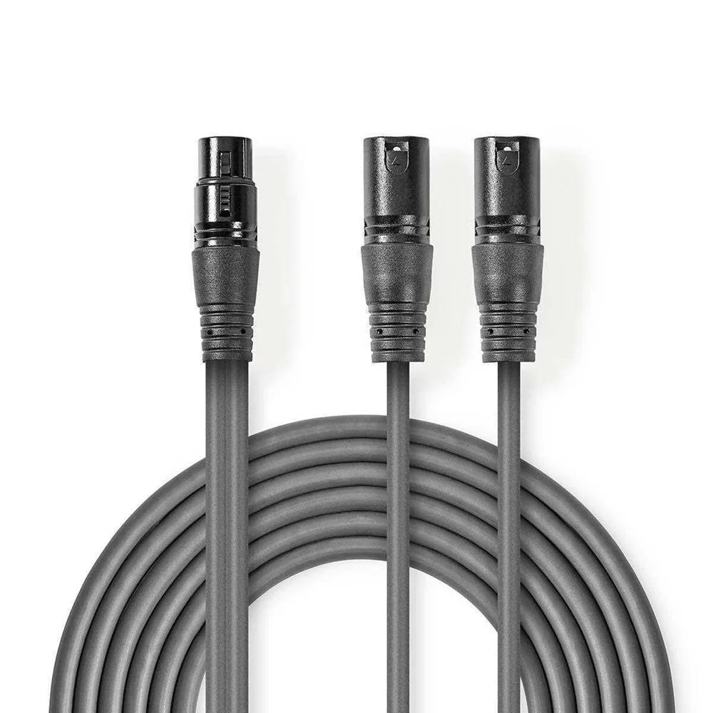 Cabo de &Aacute;udio Xlr Balanceado 1,50m