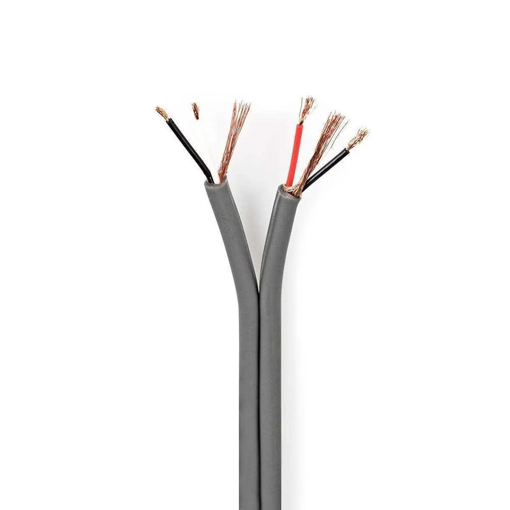 Cable de Audio Compensado | 2x (2x 0,16 Mm&sup2;) | 10.