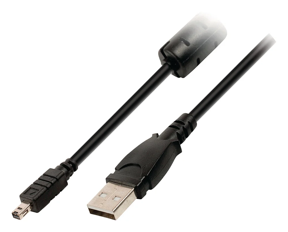 Cabo Usb 2.0 Usb A Macho - Minolta Macho De 8 Pin.