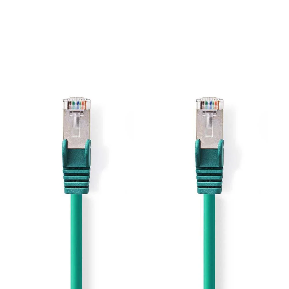 Cabo de Vermelho Cat6 S / Ftp  Rj45 Macho - 5m