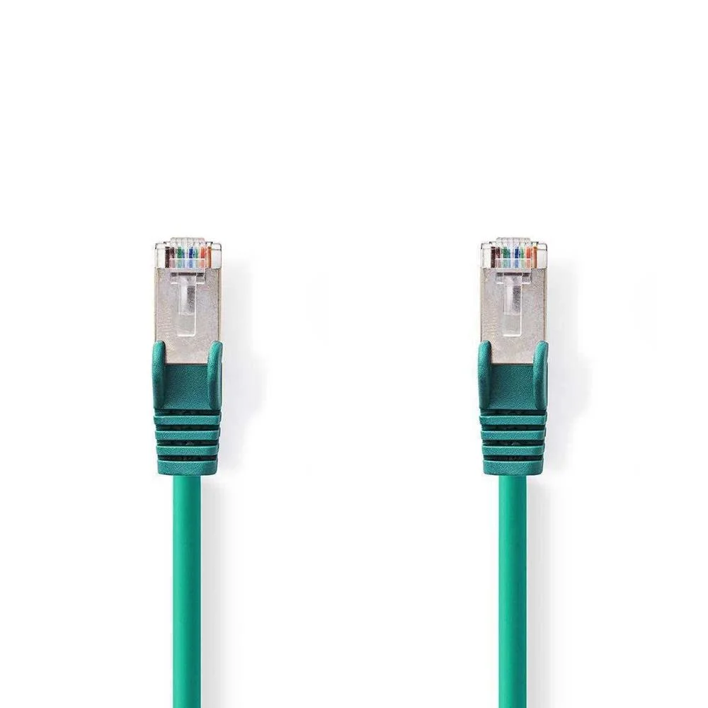Cabo de Vermelho Cat6 S / Ftp  Rj45 Macho - 5m