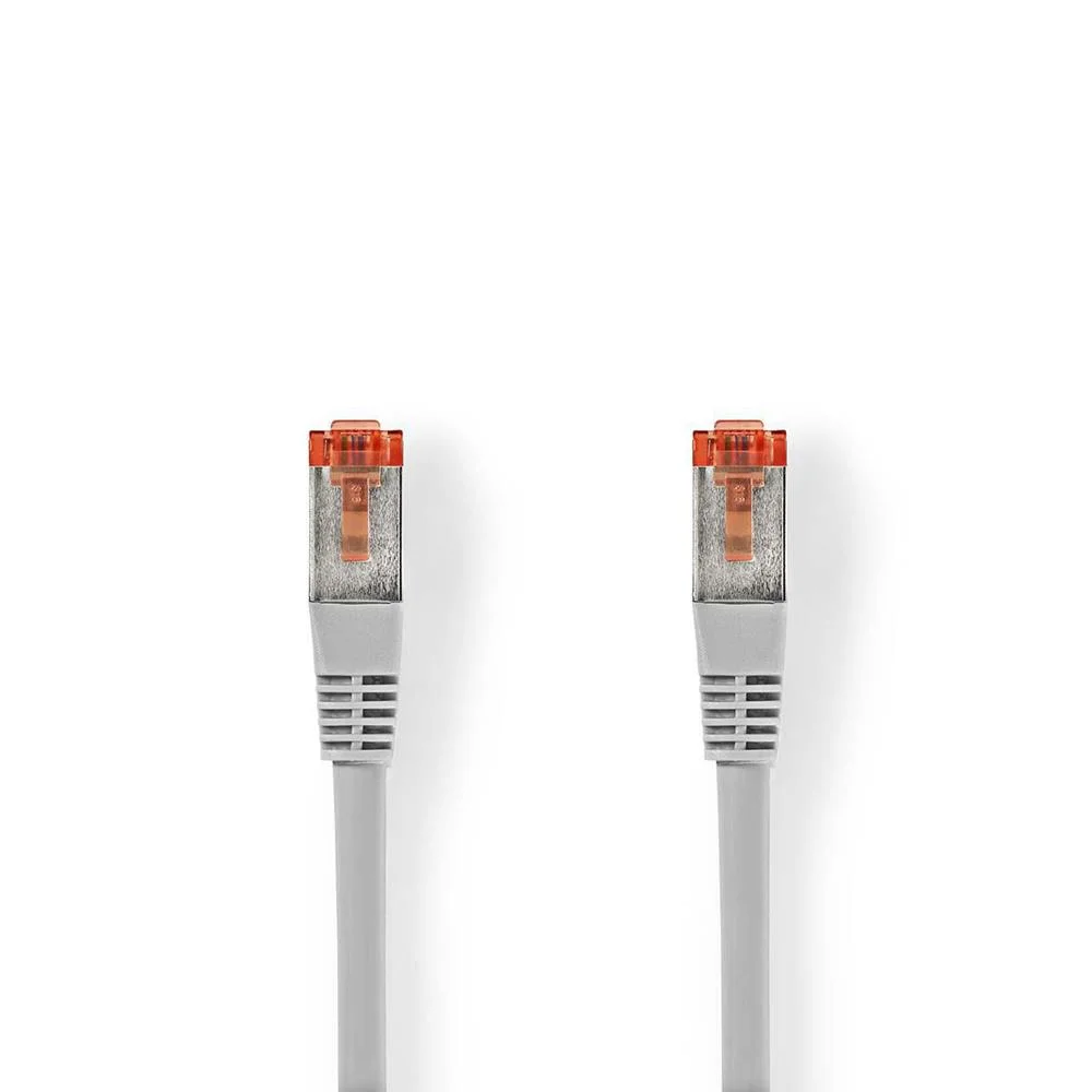 Cabo de Vermelho Cat6 S/Ftp  Rj45 (8p8c) Macho 2m
