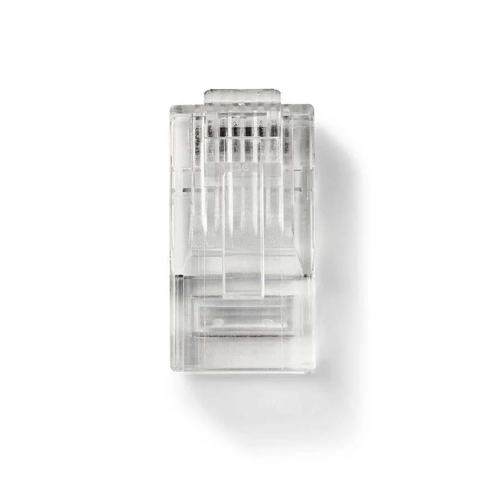 Conector De Rede Rj45 Macho - 10 Unidades