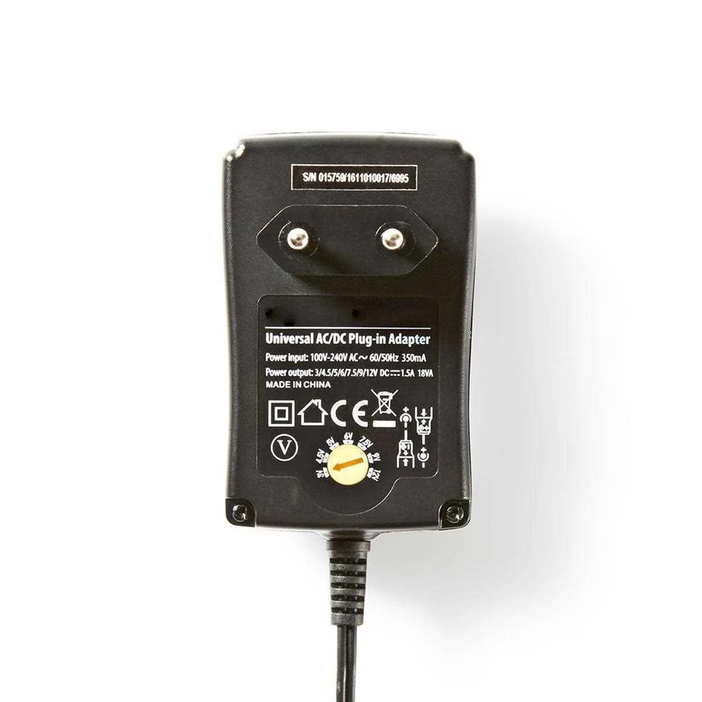 Adaptador De Ca Universal  3/4,5/5/6/7,5/9/12 V .