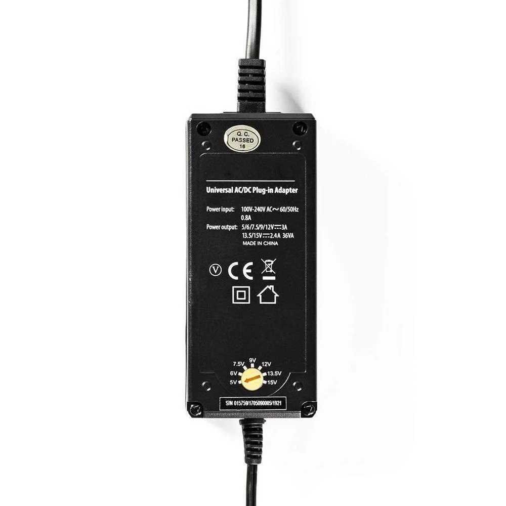 Adaptador de Ca Universal | 5/6/7,5/9/12/13,5/15 .