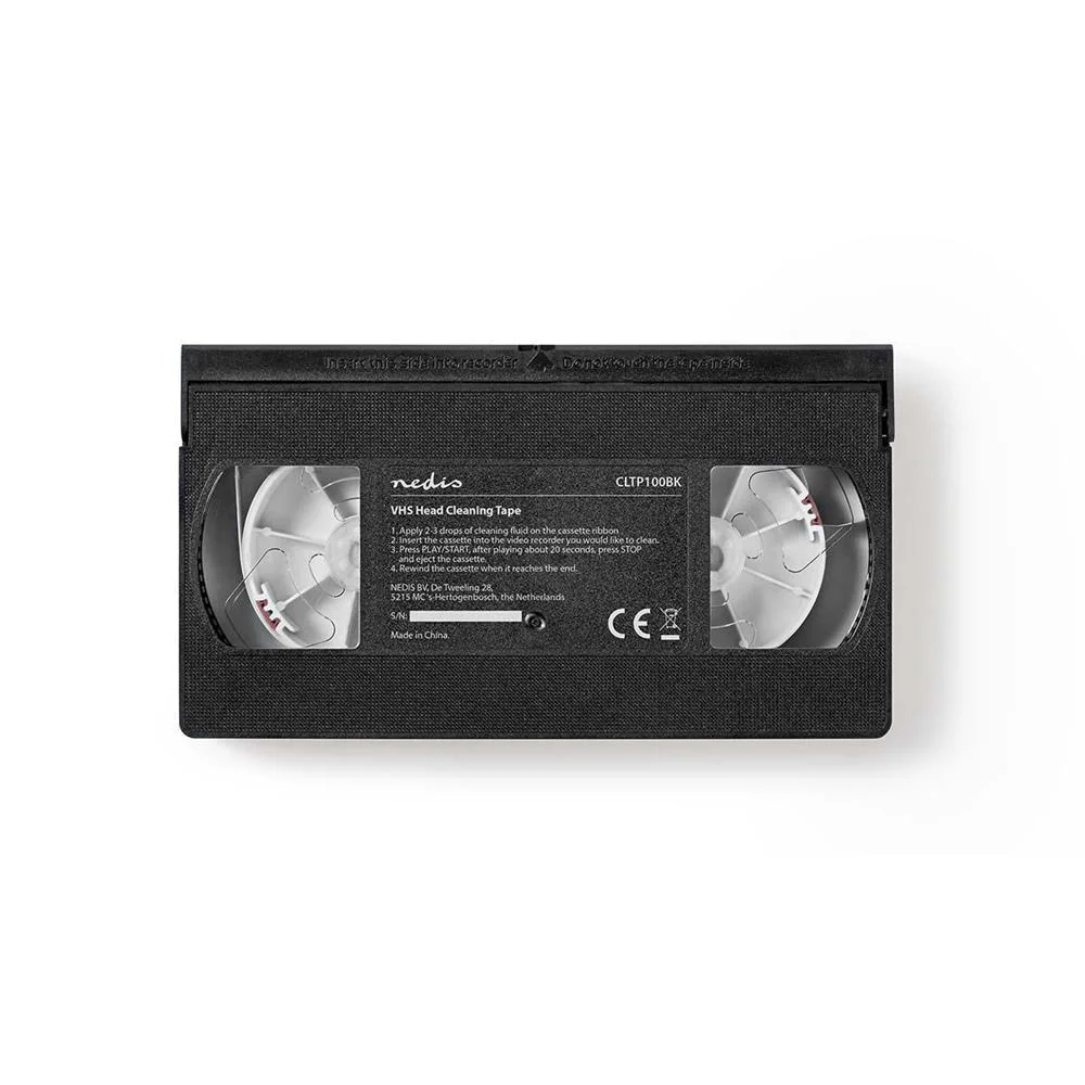 Fita De Limpeza De Cabe&ccedil;as Vhs 20 Ml