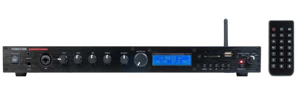 Leitor Misturador USB/SD/MP3/FM/BT