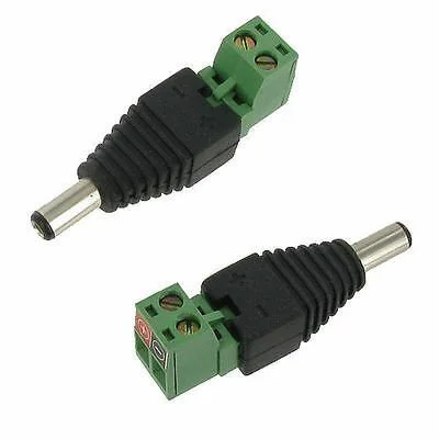Conector de Seguran&ccedil;a CCTV 2 Fios para DC Femea
