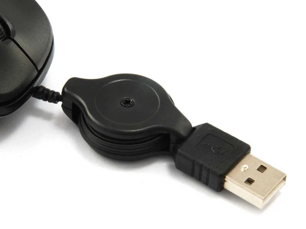 Equip Optische Maus Usb Travel    Rechts-Linksh&auml;nder Schwarz