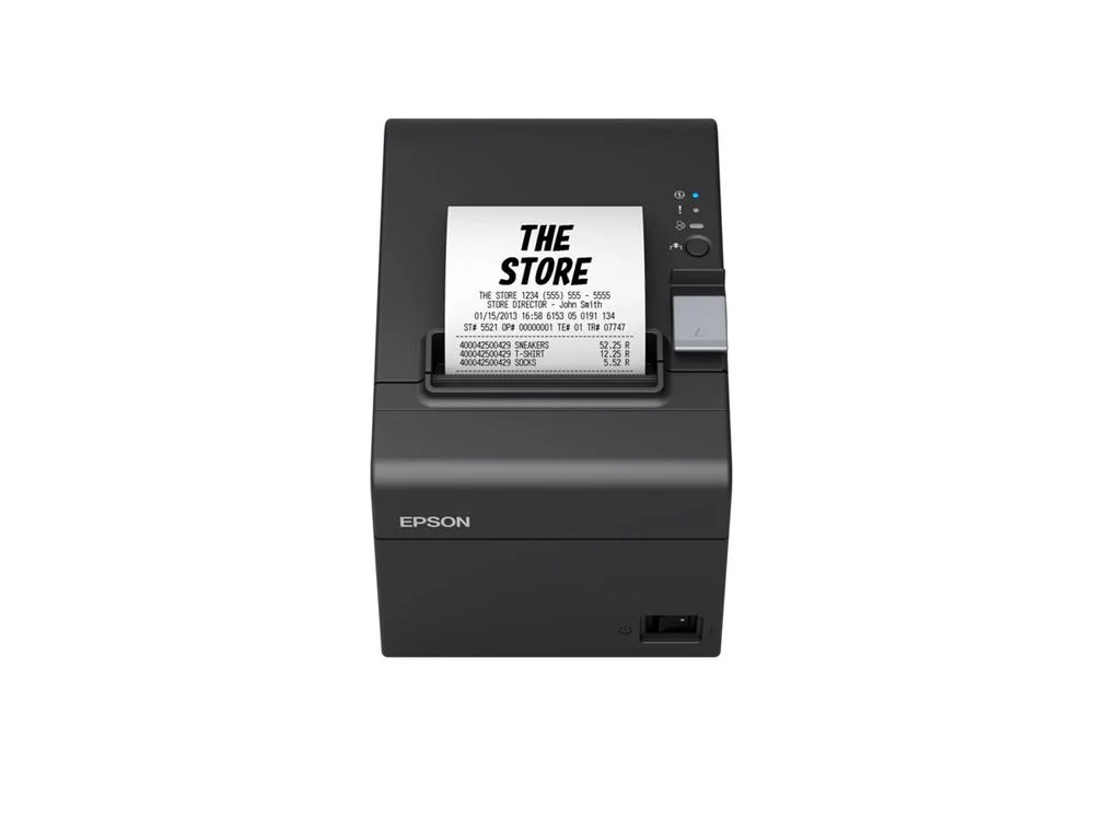 Impressora de Tal&otilde;es Epson Tm-T20iii e  T&eacute;rmica   80mm  Ethernet  Preto