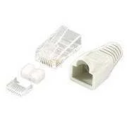 Ficha Rj45 8 Pinos Cat6 com Protetor Nao Blindado