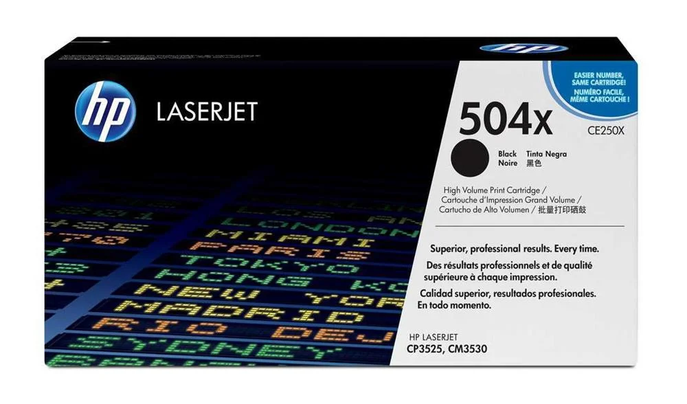 Hp 504a Laser Cartridge 5000p&aacute;ginas Preto