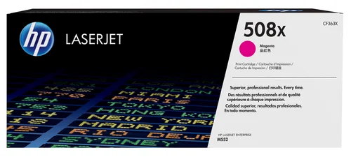 Hp 508x Laser Cartridge 9500p&aacute;ginas Magenta