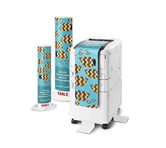 Impressora OKI Laser Cor A3 Duplex C824dn