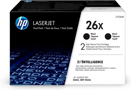 Hp Toner Cart. Cf226xd F?r Lj Pro M402d/M402dn/M402dw/ M402n/M426dw/M426fdn Black High Capacity Twin