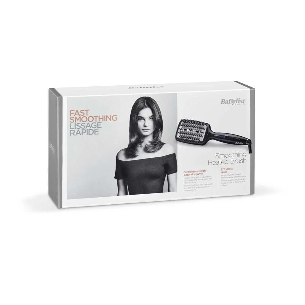 Babyliss Liss Brush Straightening Brush Warm Black