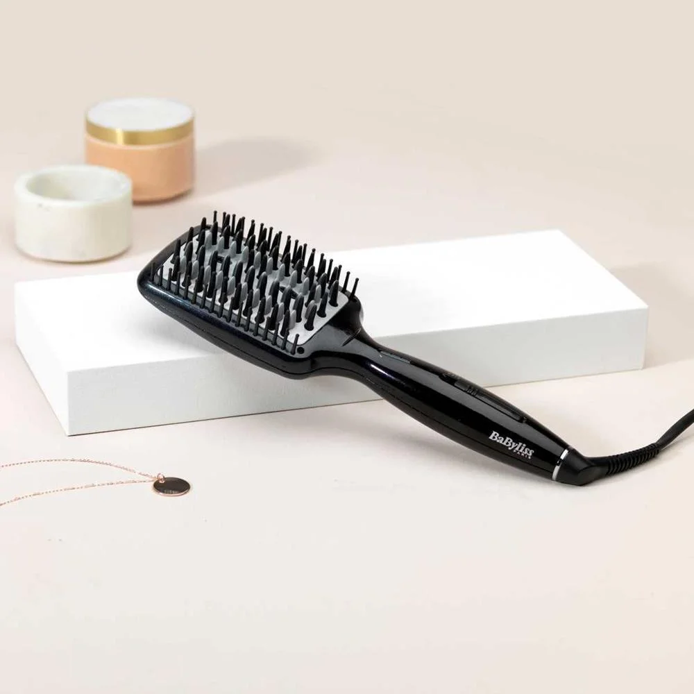 Babyliss Liss Brush Straightening Brush Warm Black