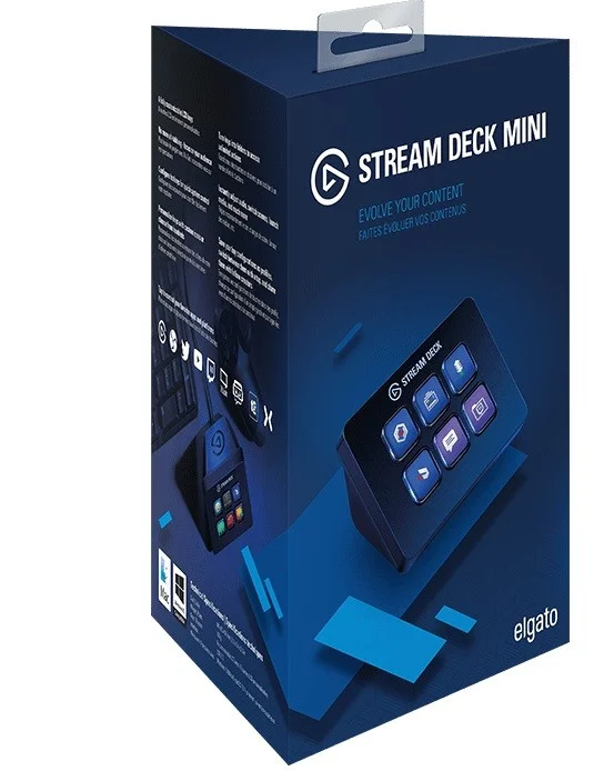 Elgato Stream Deck Mini Keyboard Usb Black