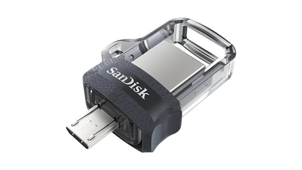 Pendrive com Micro Usb Sandisk Ultra Dual Drive 32 Gb 