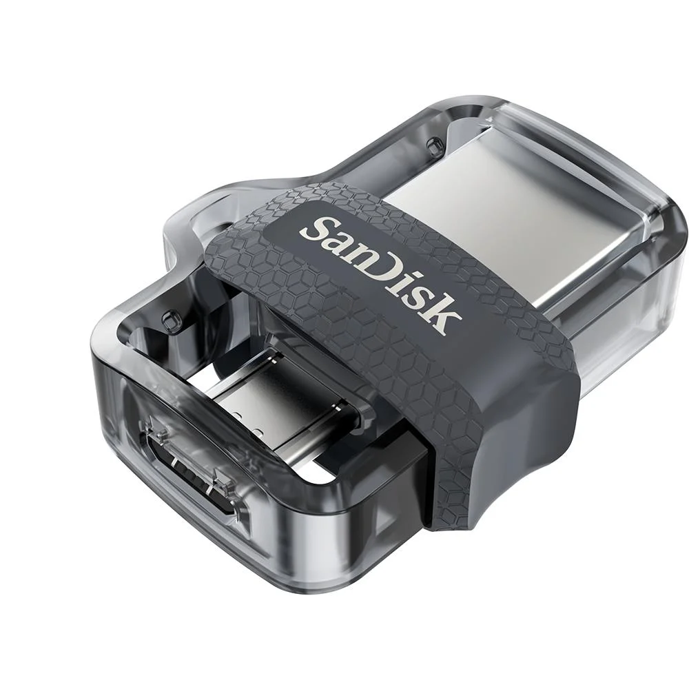 Pendrive com Micro Usb Sandisk Ultra Dual Drive 32 Gb 