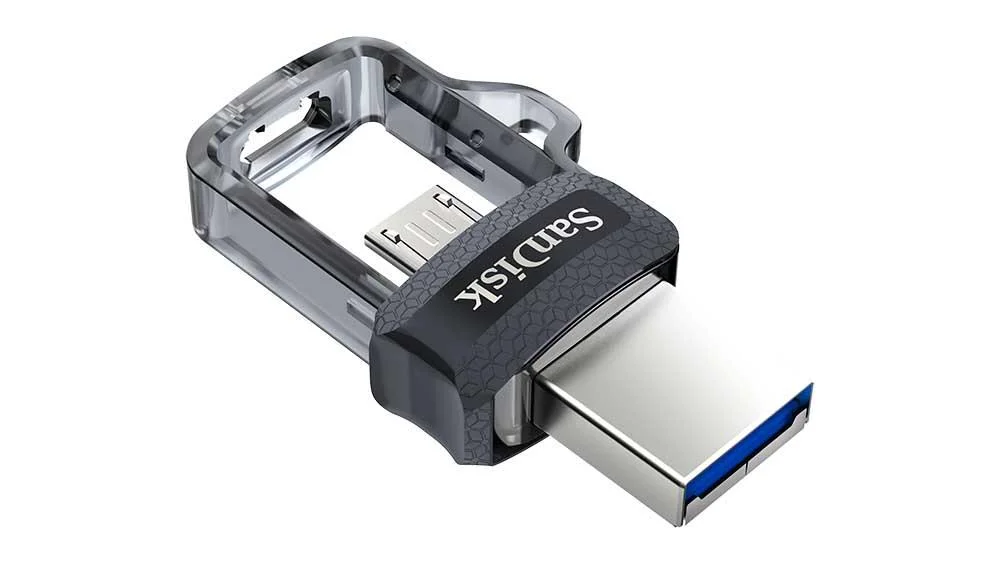 Pendrive com Micro Usb Sandisk Ultra Dual Drive 32 Gb 