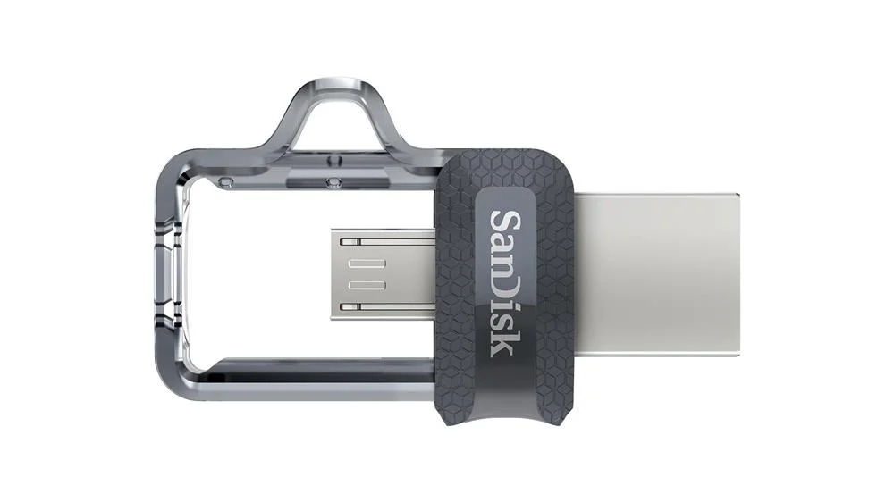 Pendrive com Micro Usb Sandisk Ultra Dual Drive 32 Gb 