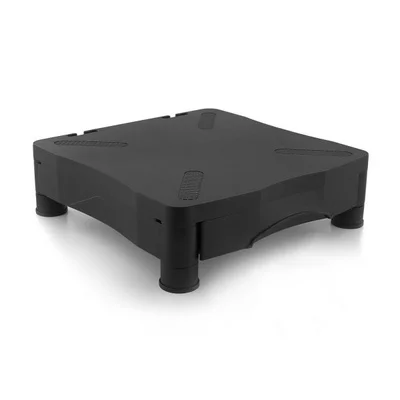Ewent Suporte Monitor Mesa Ecr&atilde;s C/Gaveta Preto