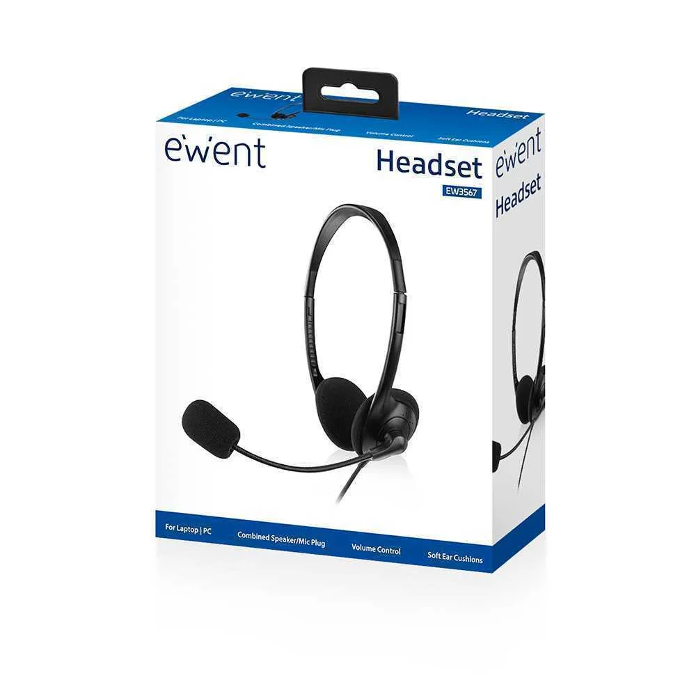 Auscultadores Ewent Ew3567 Preto