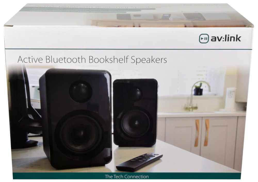 Colunas Monitor Bluetooth Ativas Pretas