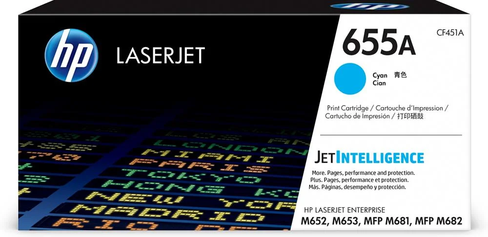 Toner Laserjet 655a Cian (Cf451a) Hp