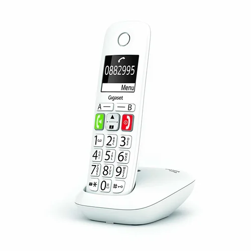 Gigaset Wireless Landline Phone E290 White (S30852-H2901-D202)