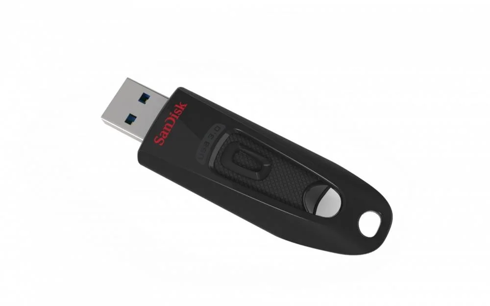 Sandisk Ultra Usb Flash Drive 128 Gb Usb Type-A 3.0 Black