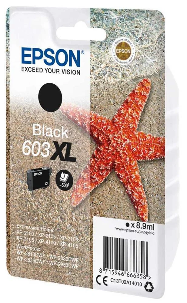 Epson Tinteiro 603 Xl Preto Xp-28xx/3100/21xx/310.