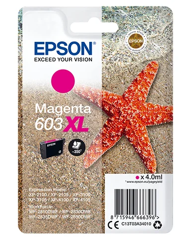 Cartucho Compat&iacute;vel Epson 603xl 4 Ml