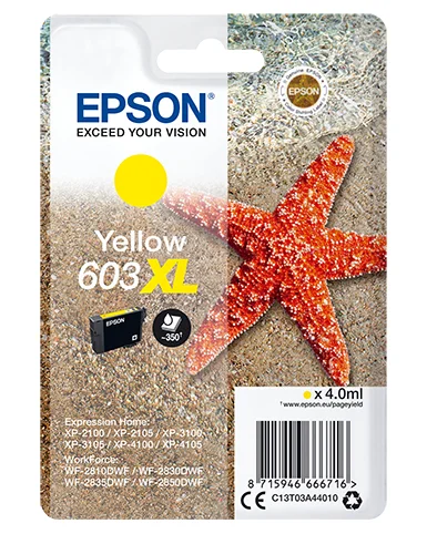 Cartucho Compat&iacute;vel Epson 603xl 4 Ml