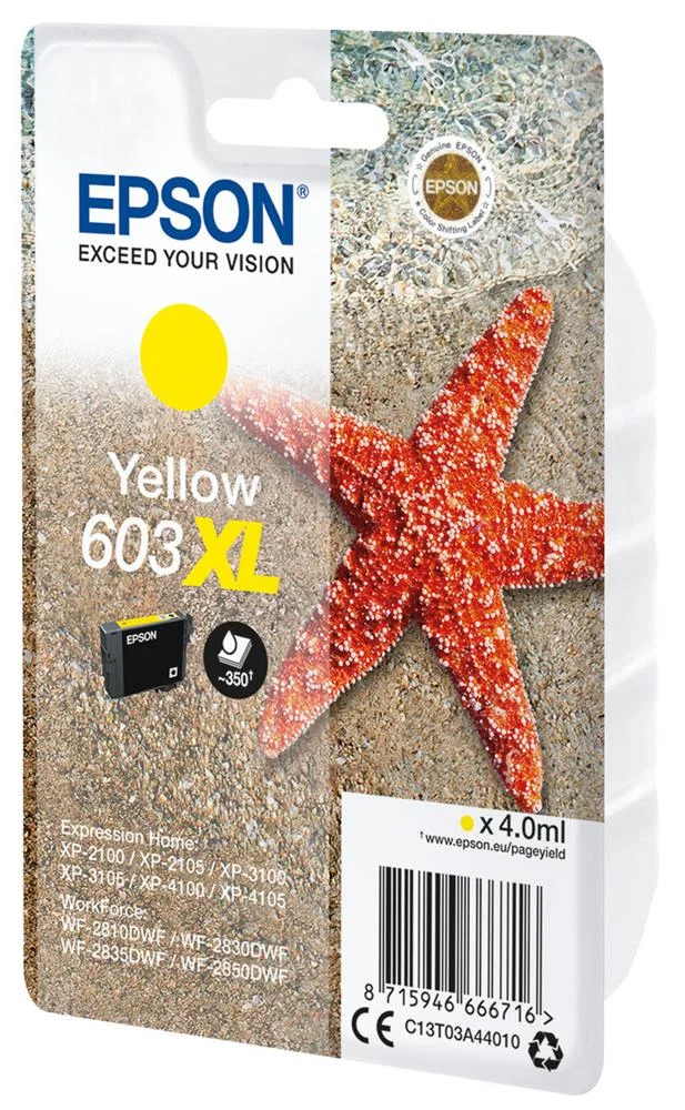 Cartucho Compat&iacute;vel Epson 603xl 4 Ml