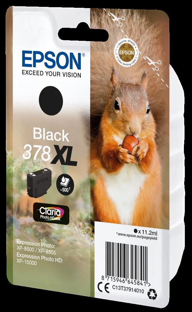 Cartucho de Tinta Original Epson N&ordm;378 Xl Alta Ca.