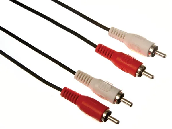 2 Ficha Rca &Aacute;udio / 2 Ficha Rca &Aacute;udio / B&aacute;sico / 1.50 M / M-M / Dourado