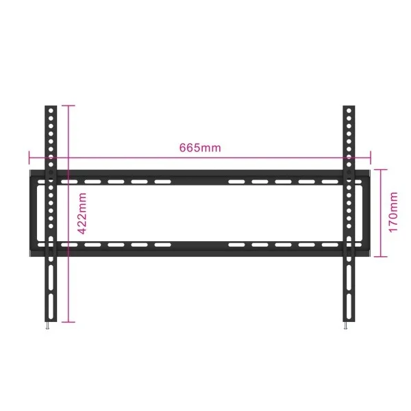 Ewent Suporte de Parede Easy Fix Xl 37 - 80