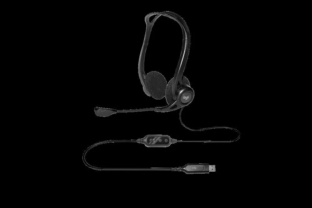 Logitech 960 Usb Computer Headset (981-000100)